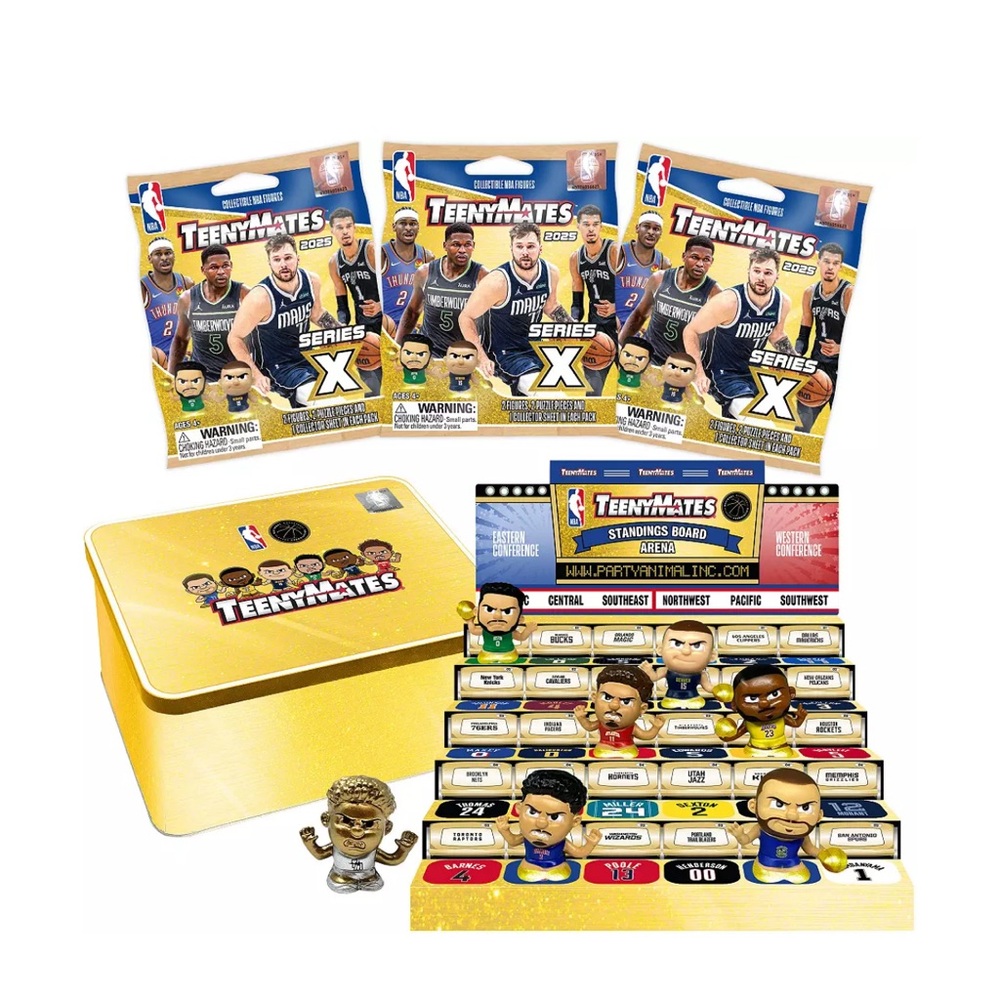 Party Animal NBA TeenyMates Collector Tin—NWT